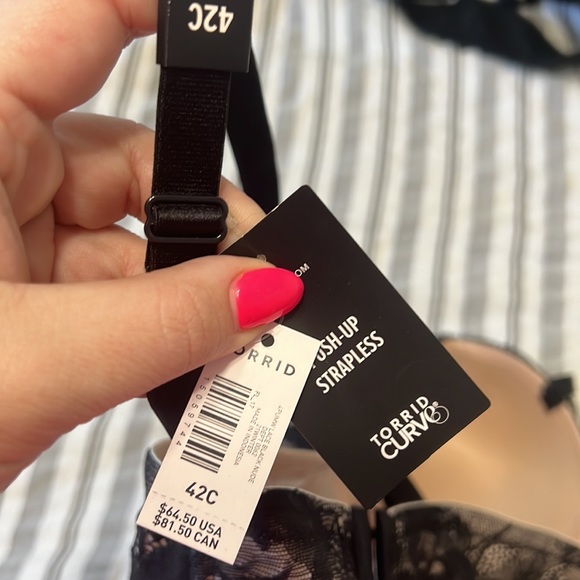 torrid strapless push up bra NWT - Picture 3 of 3